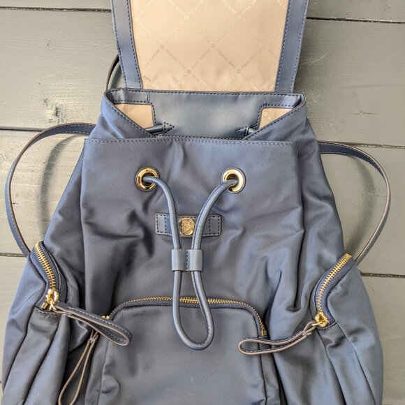 Michael Kors Blue Abbey Large Logo Cargo Backpack main image 10